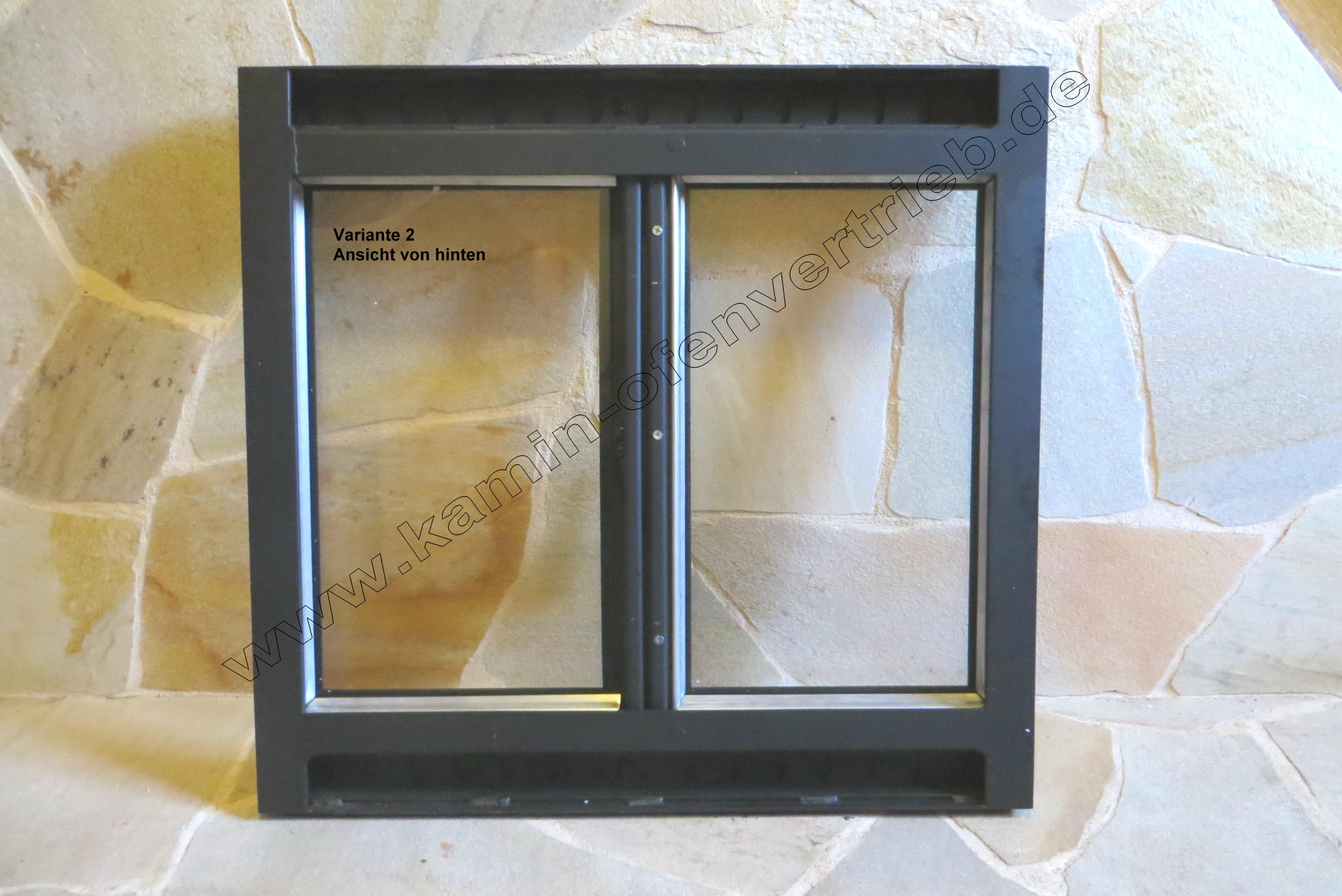 Kamintüren, Kamintür, für offenen Kamin mit Glas / Sichtfenster und